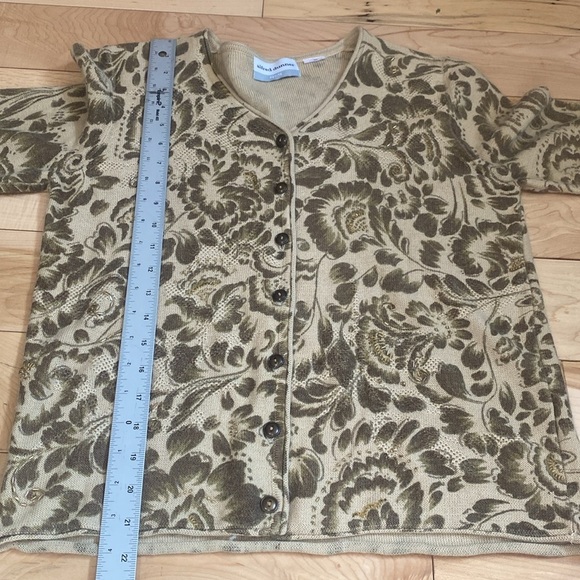 Alfred Dunner Vintage Floral Patterned Sweater - Picture 5 of 16